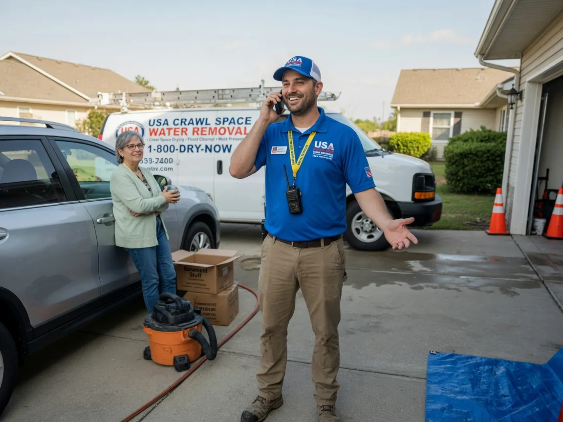 Crawl Space Water Removal Hoagland, IN FAQs